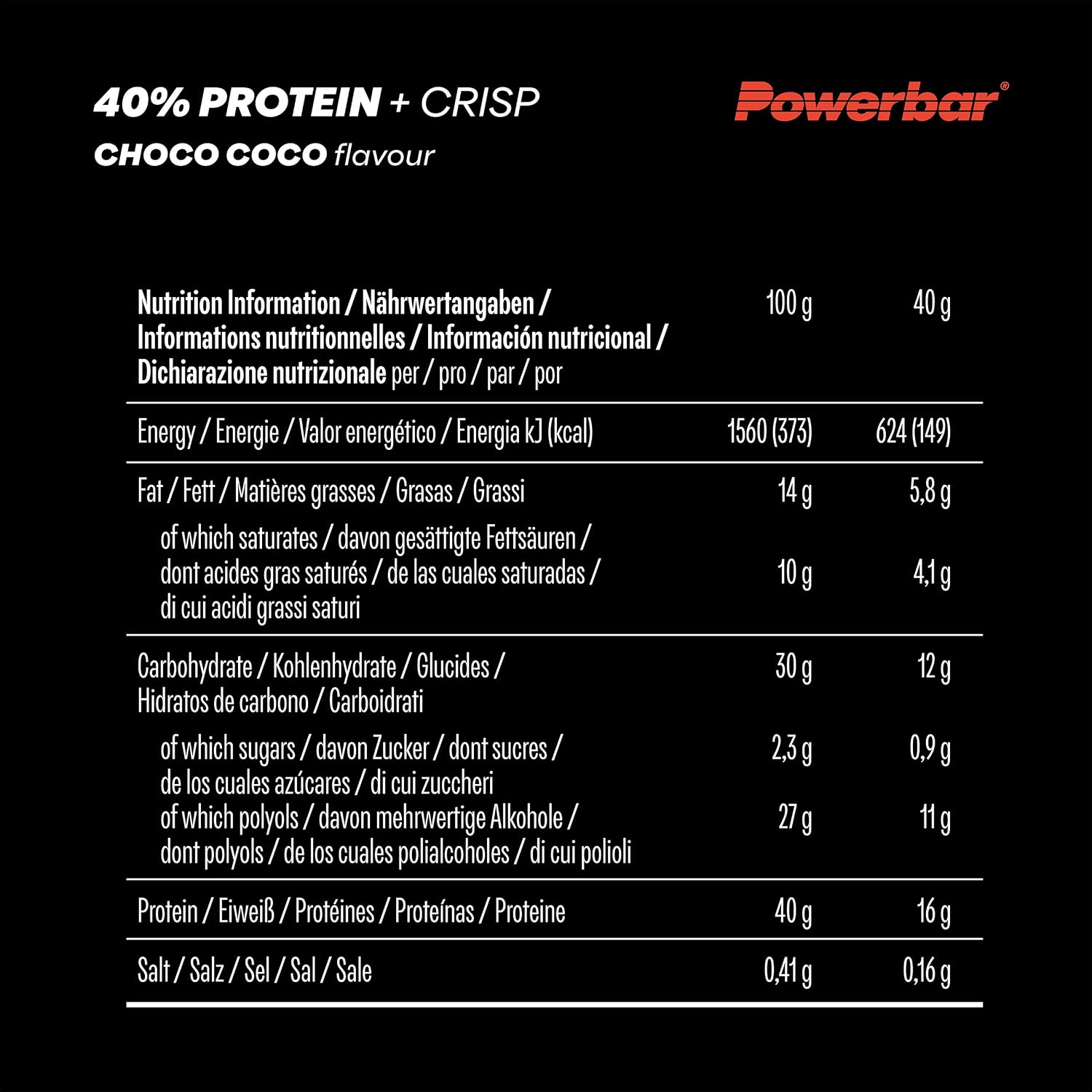 Thumbnail 6 de Powerbar Protein Plus Crisp Choco Coco 12×40g — Barre protéinée 🍫