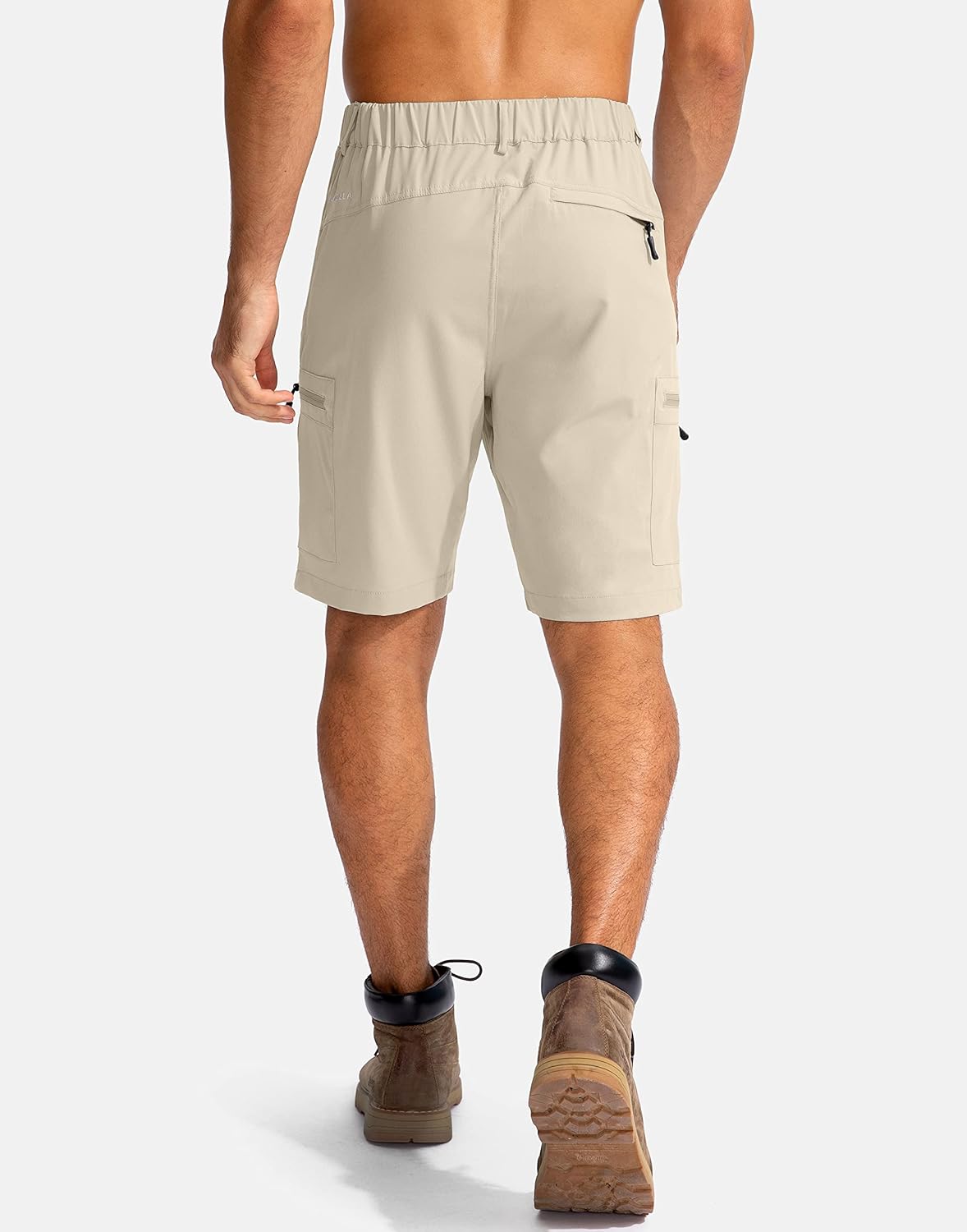Thumbnail 2 de Pudolla 9-inch hiking cargo shorts for men with 5 zip pockets