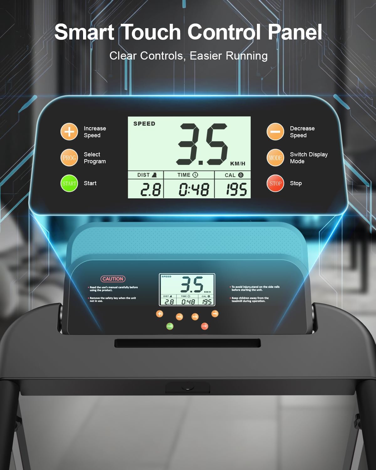 Thumbnail 1 de Norvexa Treadmill for Home: Foldable Walking Pad with Stable Incline