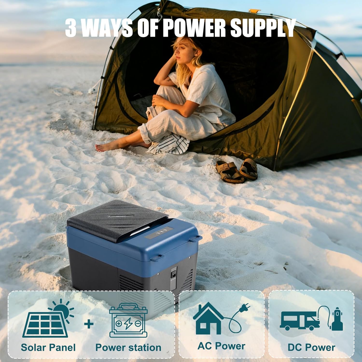 Thumbnail 6 de zcamp KI12 12L Series Compressor Car Refrigerator: Portable 12V/24V Cooler and Freezer