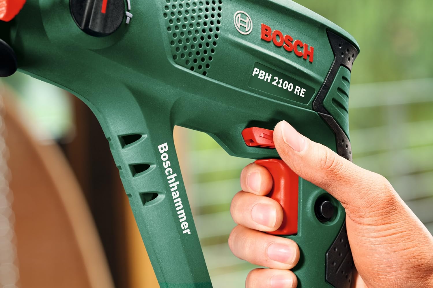 Thumbnail 2 de Bosch PBH 2100 RE rotary hammer drill (550 W, in case)