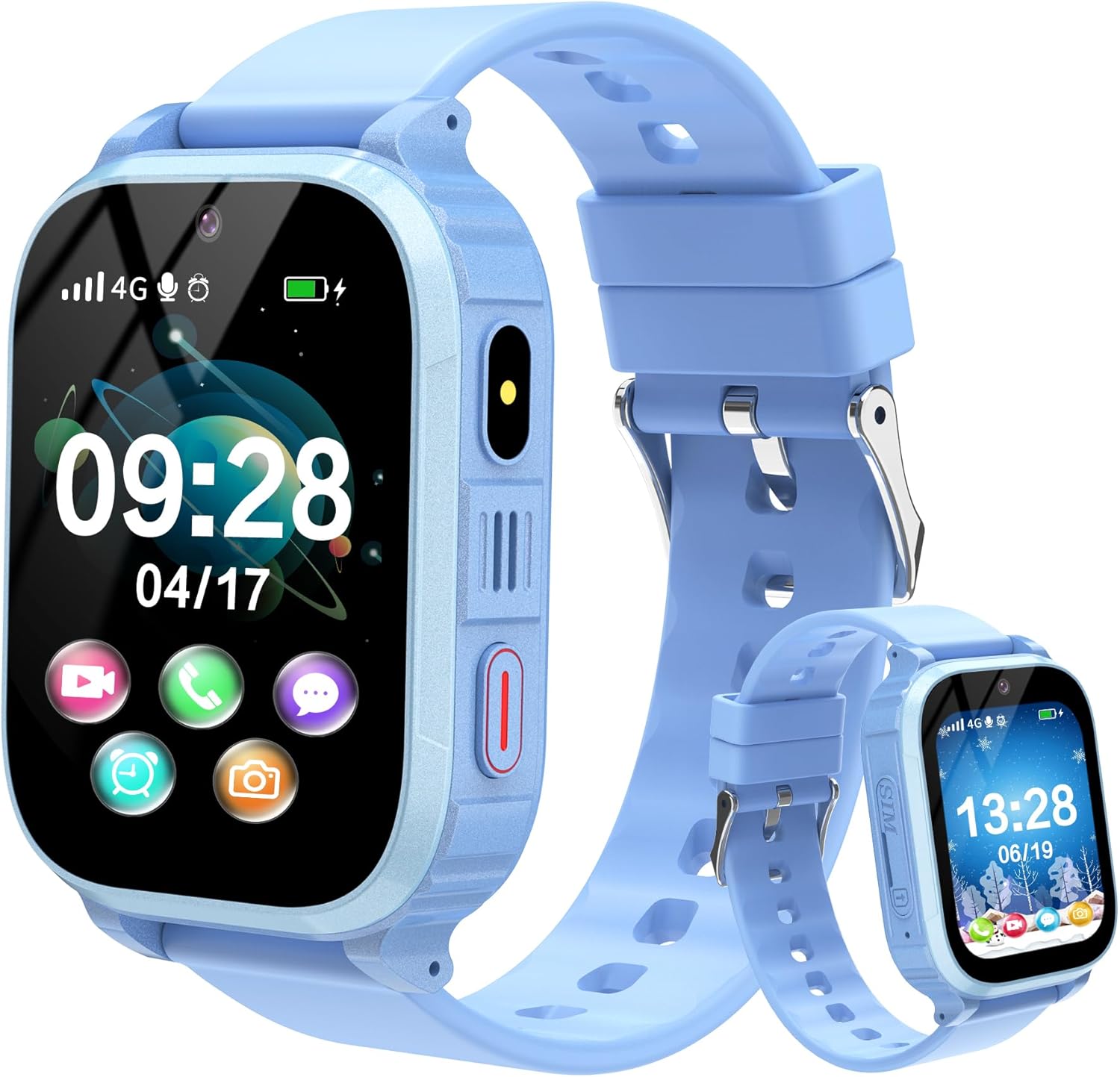 Thumbnail 6 de Tzzulsx Kids Smart Watch: 1.83-Inch Touch Screen, 18 Educational Games, Sleep Tracker and Camera