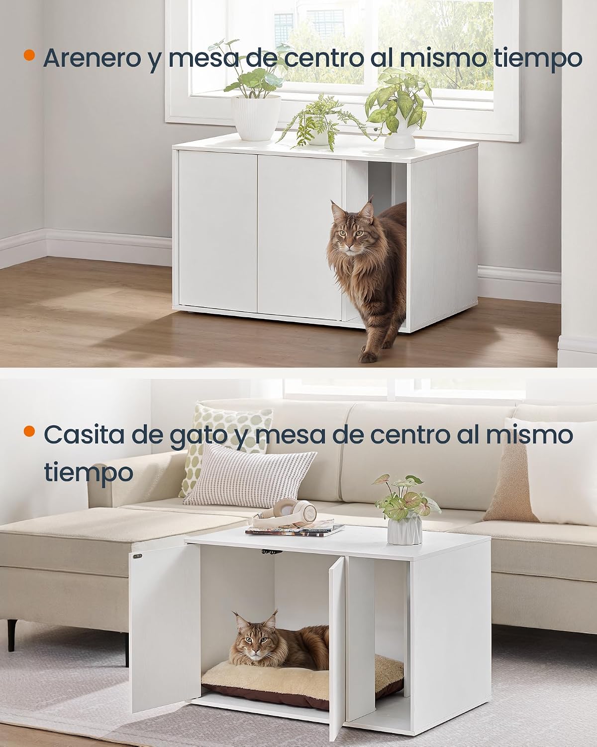 Thumbnail 5 de SONGMICS HOME Caja arenero montaje rápido 60 kg