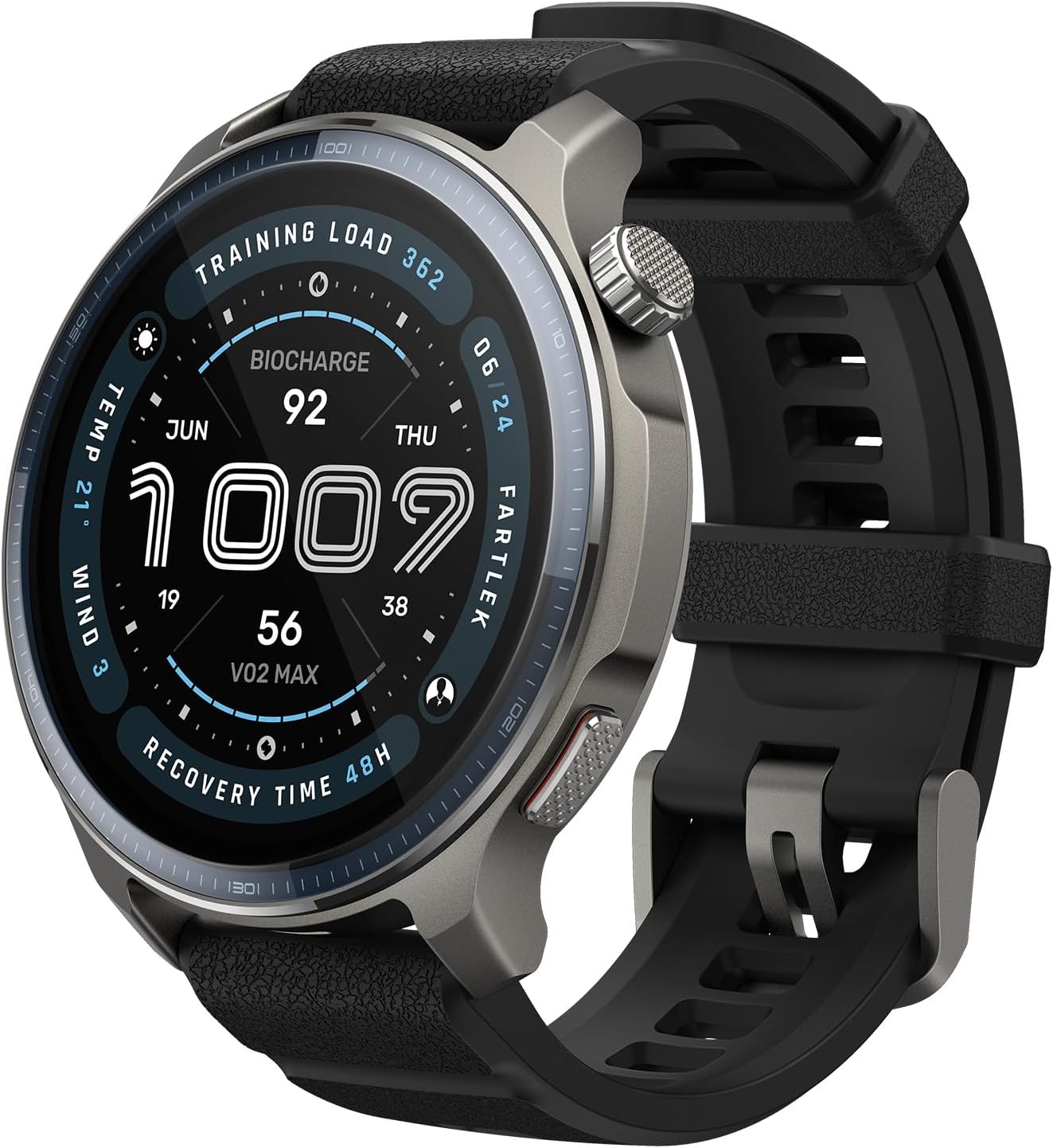 Detalle de Amazfit Balance 2 Smartwatch 47 mm – 21 Tage Akku