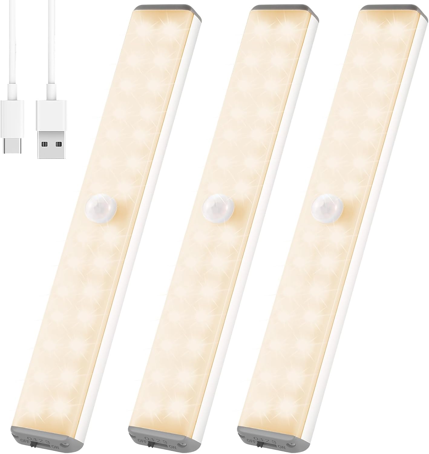 Detalle de Wireless Under Cupboard Light 28 LED Motion Sensor