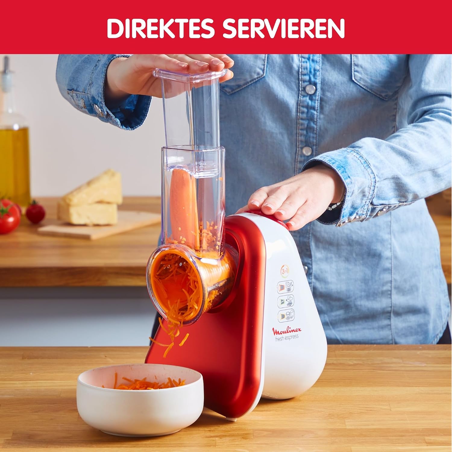 Detalle 2 de Moulinex Fresh Express Plus 200W DJ756G