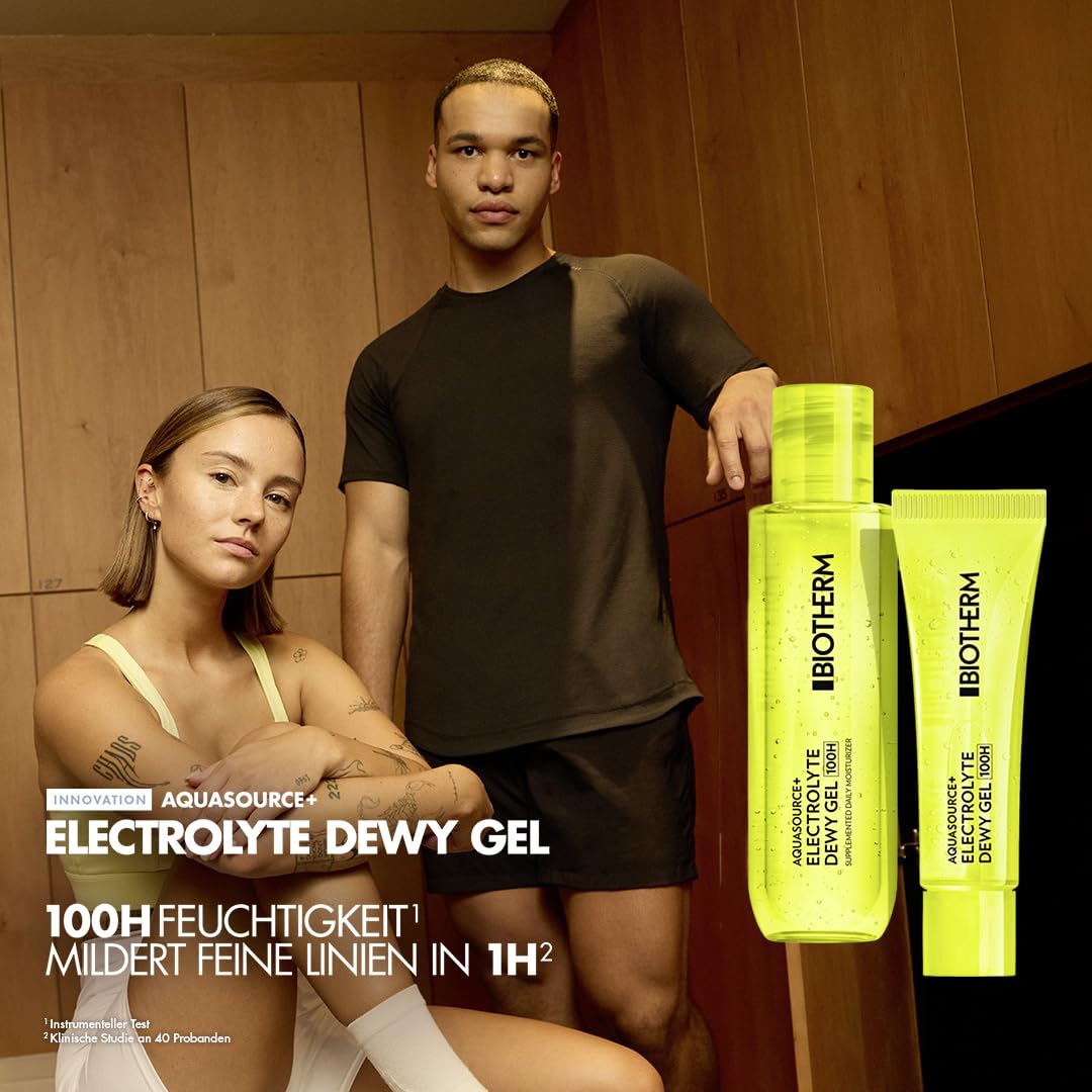 Thumbnail 3 de Biotherm Aquasource+ Electrolyte Dewy Gel 100H – Feuchtigkeit mit Frische, geeignet für alle Hauttypen