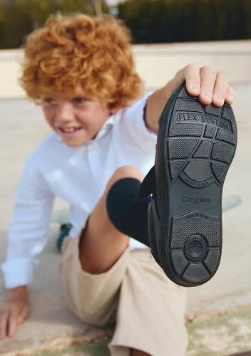 Thumbnail 7 de Conguitos Indestructibles: Zapatos Colegiales de Niño en Azul Marino, Talla 28