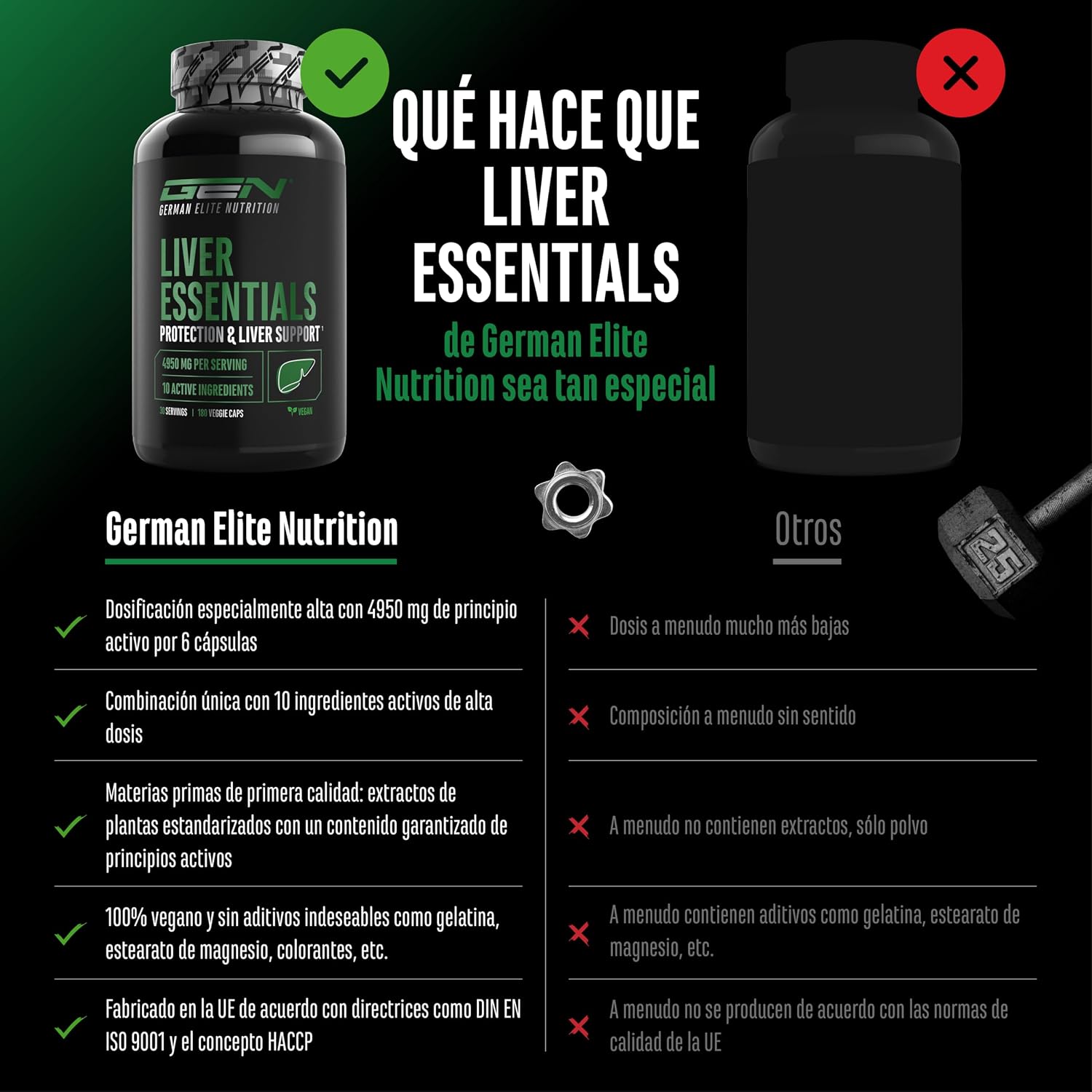 Thumbnail 2 de Liver Essentials complejo hepático 180 cápsulas
