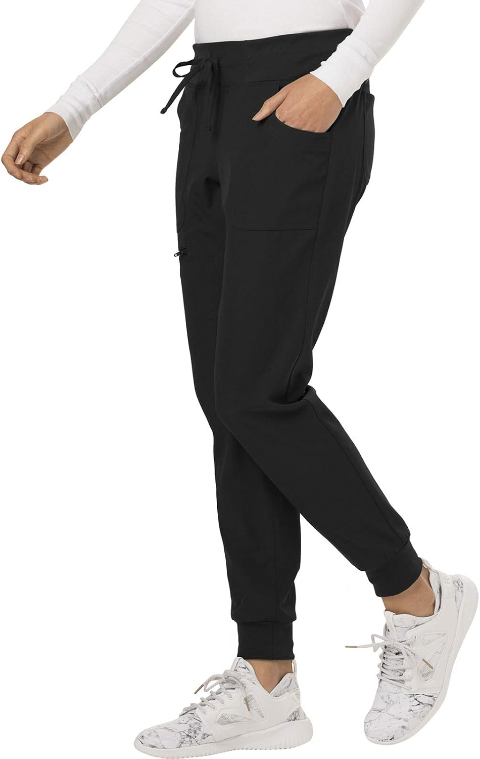 Thumbnail 1 de HeartSoul HS030 Women's Scrub Jogger Pants, 5 Pockets, Moisture-Wicking Fabric