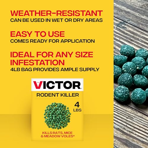 Thumbnail 2 de Victor Rodent Killer: 4 lb Fish-Flavored Bait Balls for Indoor and Outdoor Rodent Control