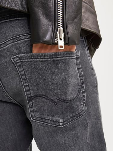 Thumbnail 7 de JACK & JONES Herren Slim Fit Jeans Glenn Skinny Tapered JJI Glenn ORIGINAL AM – Schwarz, 33W/30L