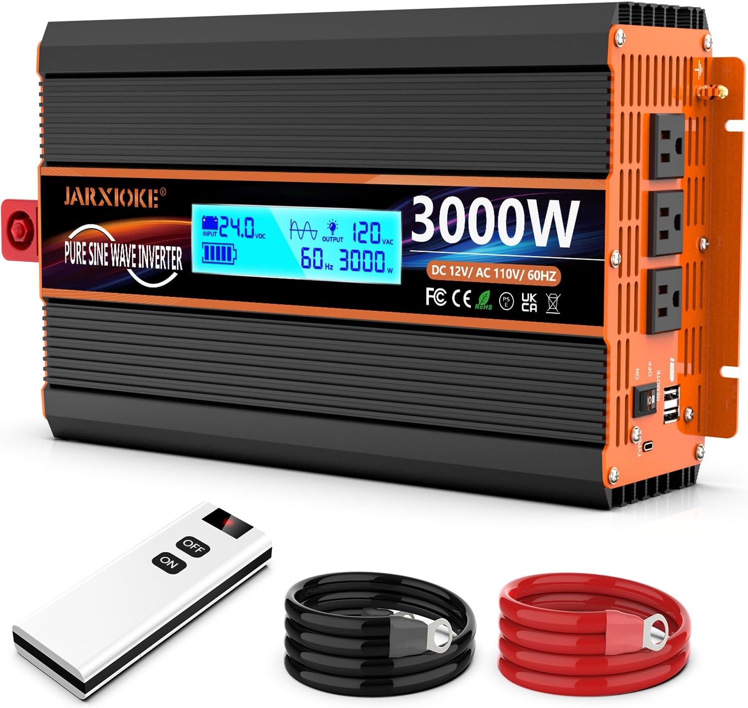Detalle de 3000W Pure Sine Wave Inverter 🔌