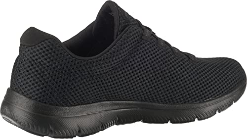 Thumbnail 3 de Skechers Summits 12985 para mujer en Black Mesh: zapatillas deportivas con ajuste elástico