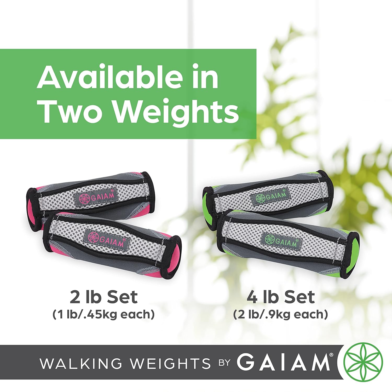 Thumbnail 6 de Gaiam Soft Dumbbell Walking Hand Weights with Strap