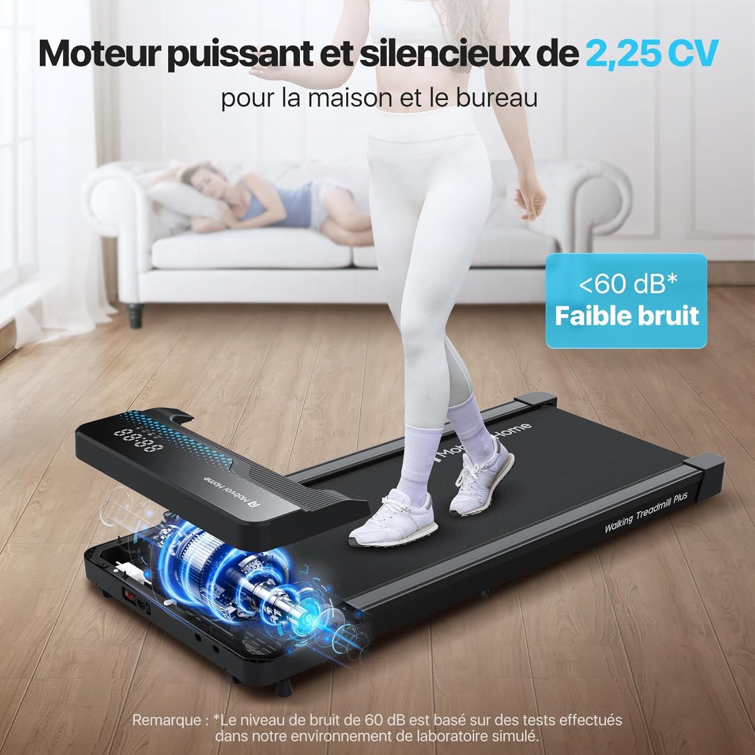 Thumbnail 5 de Mobvoi Home Tapis de Course 2,25 CV