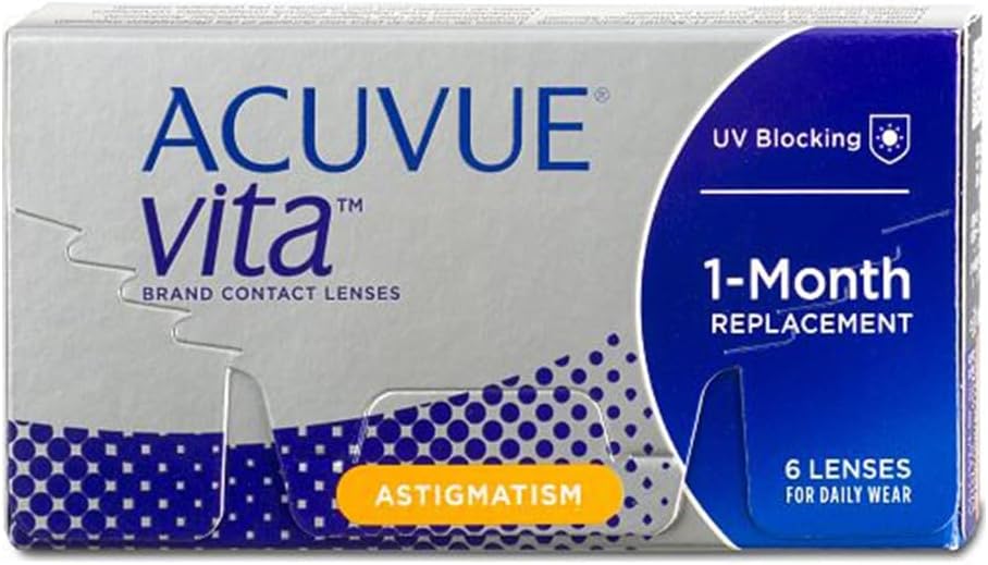 Thumbnail 6 de ACUVUE Vita for Astigmatism Monatslinsen – 6er-Pack, BC 8,6 | DIA 14,5 | CYL -2,25 | Achse 80 | Dioptrien -0,25