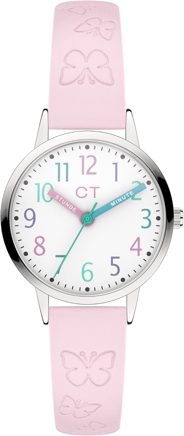 Thumbnail 6 de Cool Time Kids Kinderuhr für Mädchen in Roségold, Ø 28 mm mit Sternchen