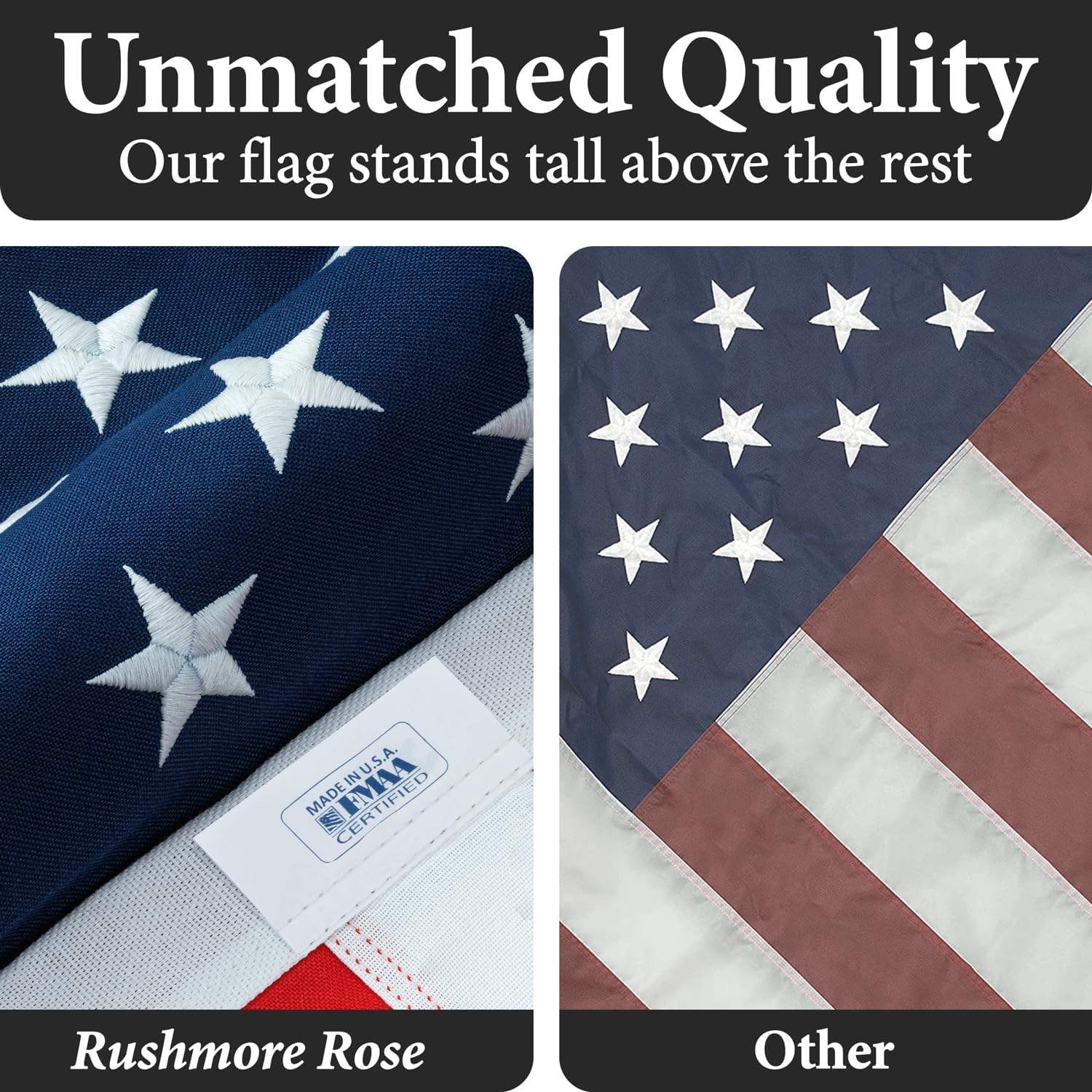 Detalle 1 de American Flags Outdoor Flag 5x8
