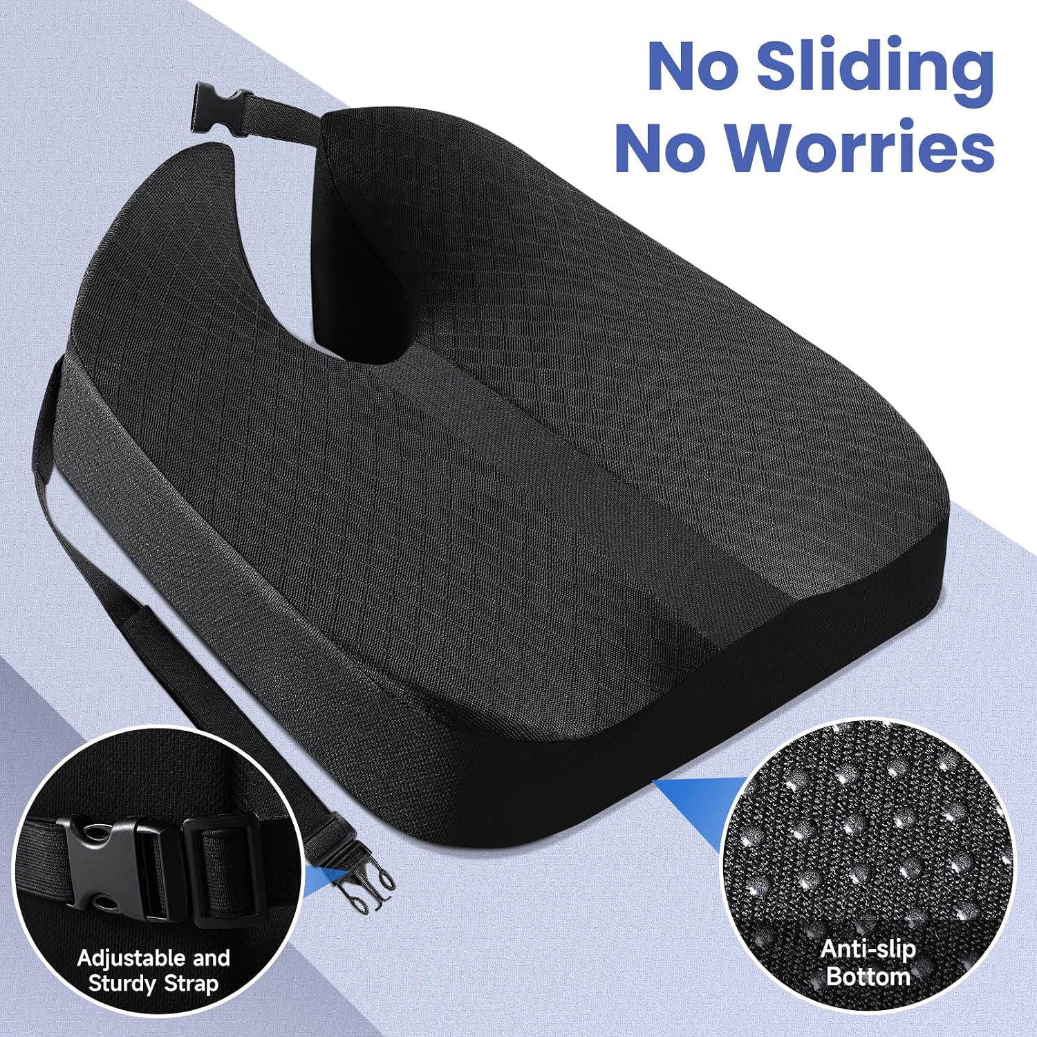 Detalle 2 de Juuwan Car Seat Cushion 2.7in booster