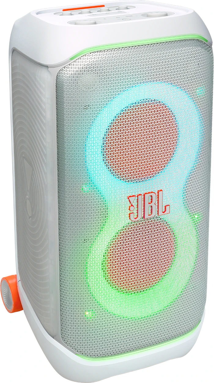 Thumbnail 30 de JBL Partybox 320 Weiß Mikrofonset 18 Stunden