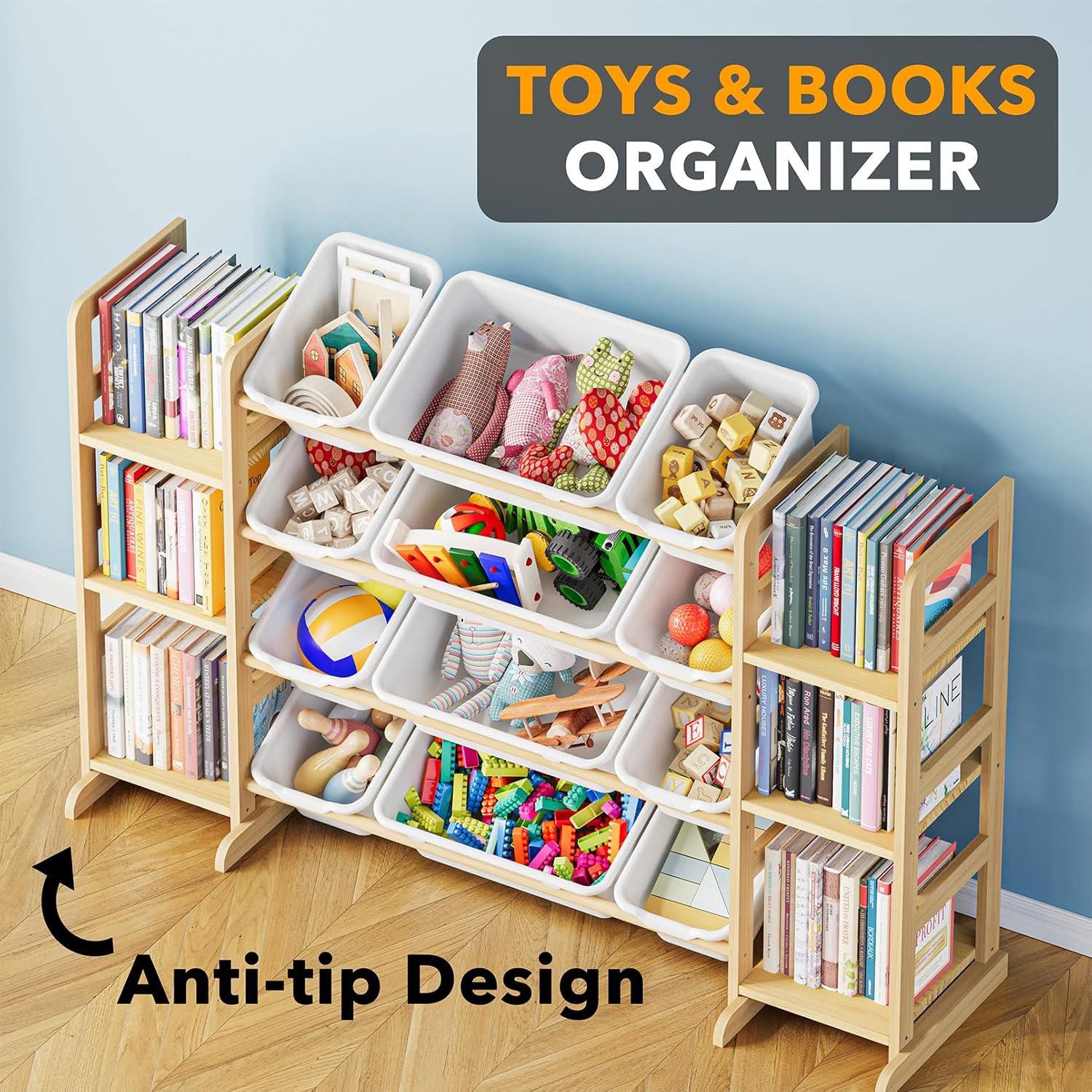 Thumbnail 3 de SpaceAid Toy Storage Organizer 52.3" W