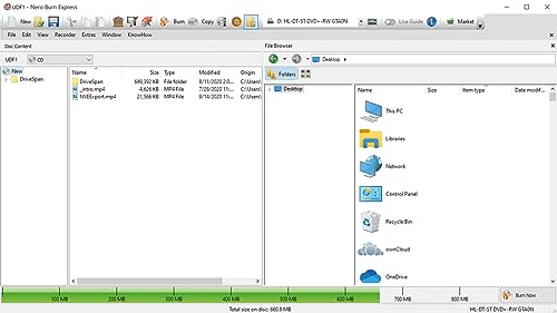 Detalle 2 de Nero Burn Express 5 1 PC para Windows 📀