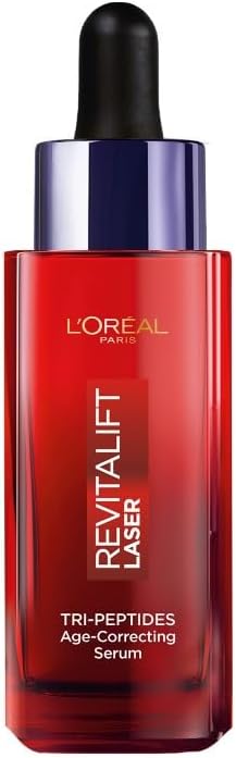Detalle de L'Oréal Paris Siero Tri-Peptidi Anti-Età Revitalift Laser 50 ml – Idrata, elasticizza e illumina la pelle