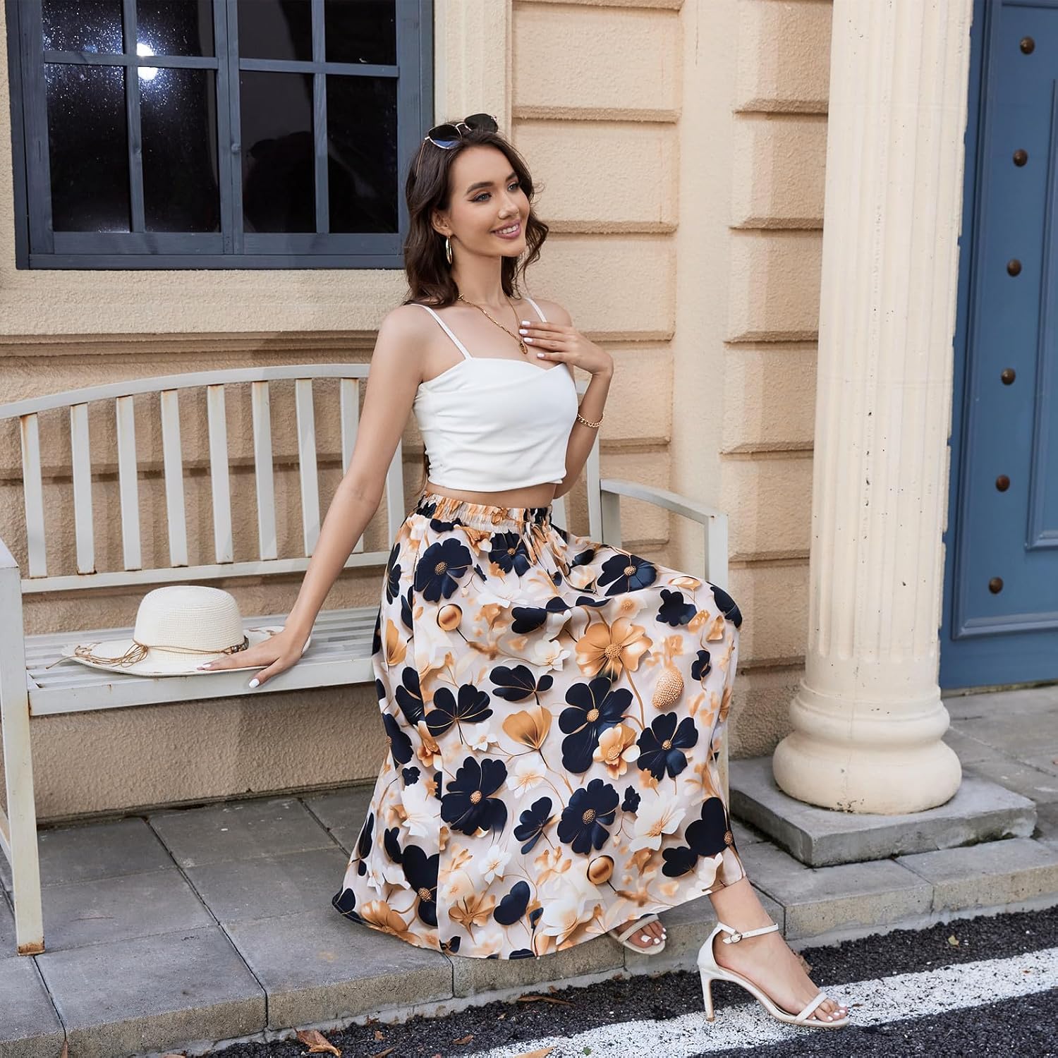 Detalle 2 de Abaadlw Maxi Skirt with Pockets