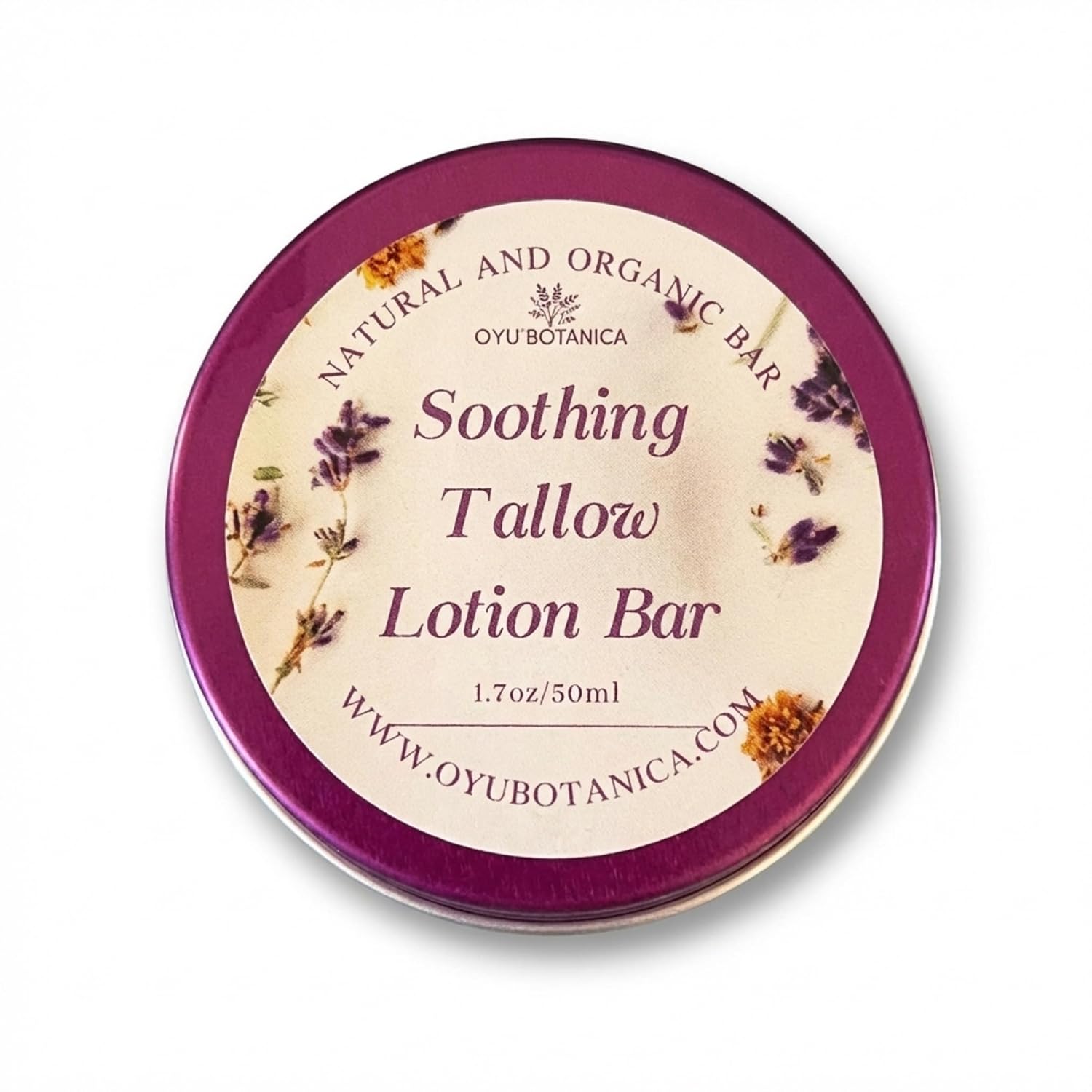 Detalle de OYU Botanica Lotion Bar with Grass-Fed Beef Tallow