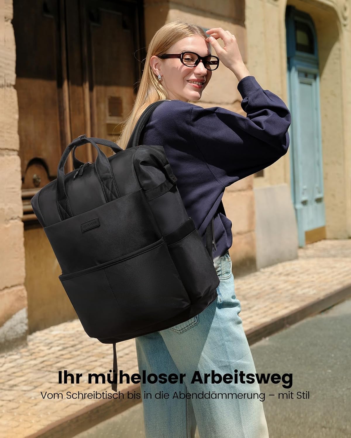 Detalle de LOVEVOOK Rucksack Laptop 15,6 Zoll