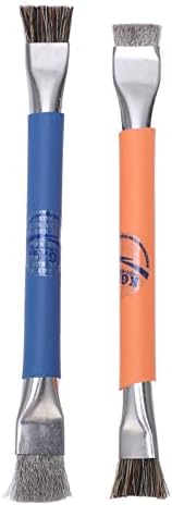 Detalle de FTVOGUE FTVOGUEns206uf3x5 kretskortsborstar, 2-pack med mjuka borst