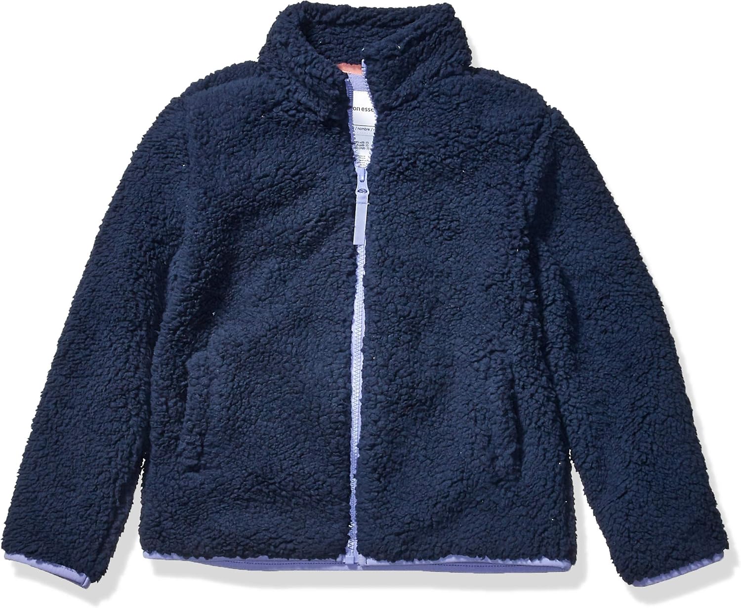 Thumbnail 3 de Amazon Essentials Mädchen Sherpa-Fleecejacke mit durchgehendem Reißverschluss