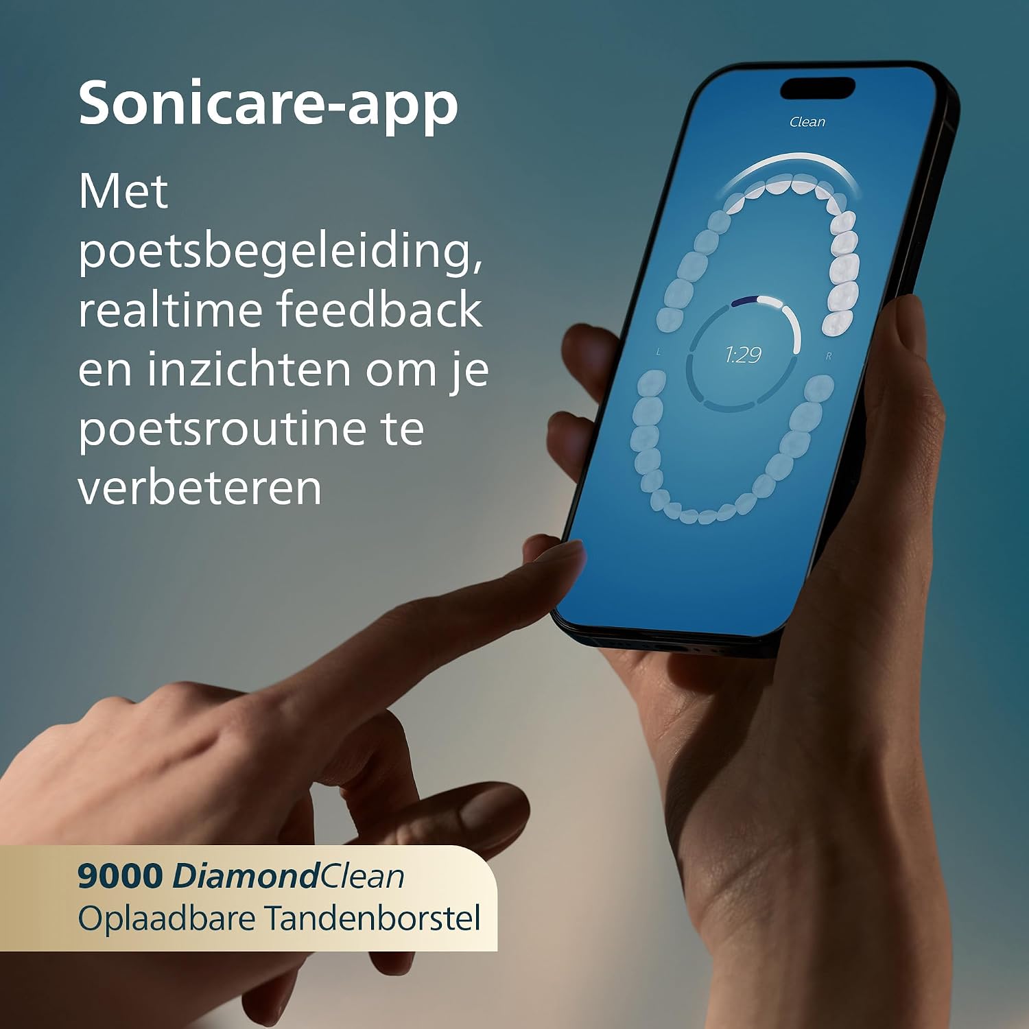 Thumbnail 5 de Philips Sonicare HX3886/43 tandenborstel- en monddoucheset, zwart
