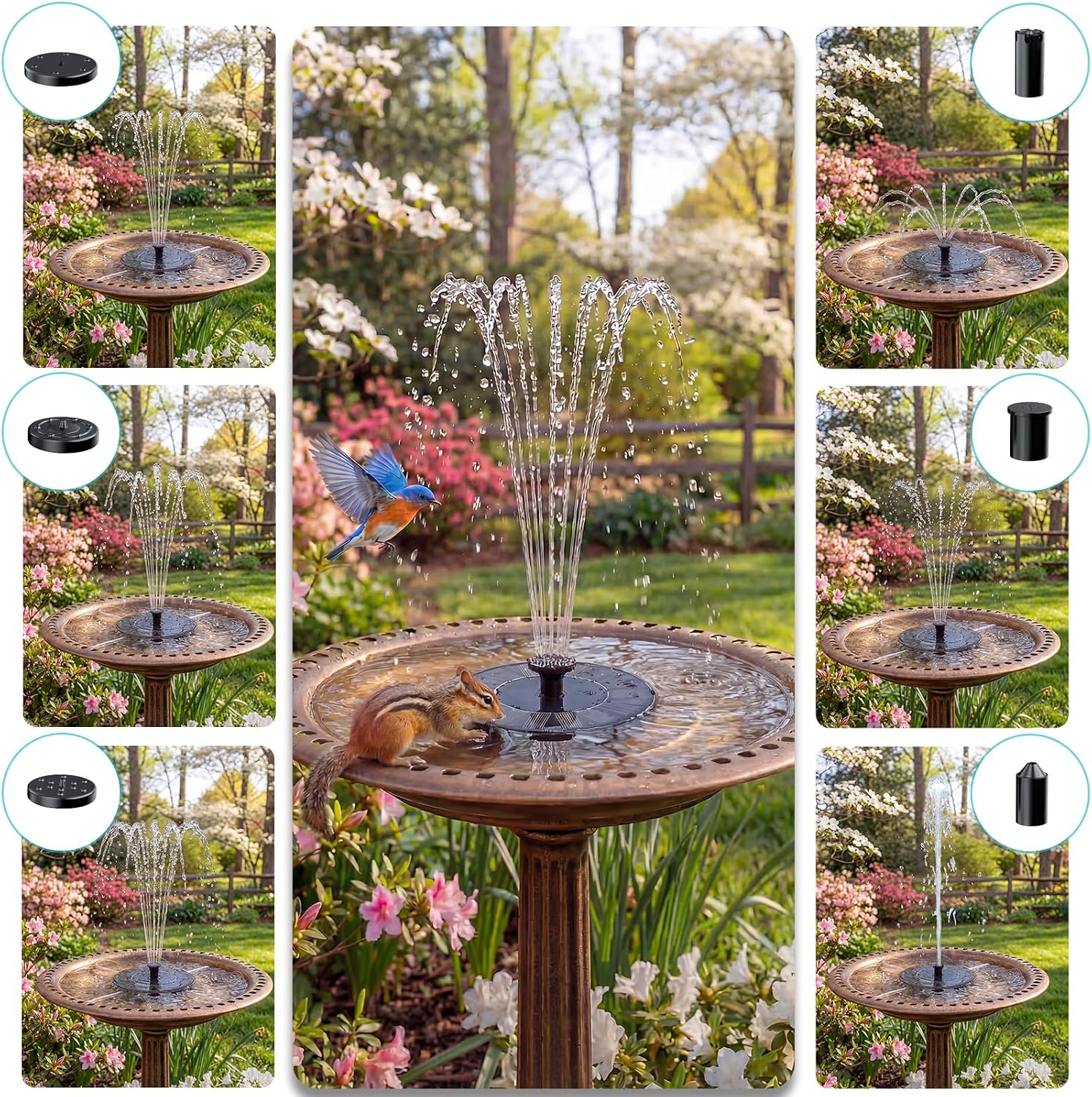 Thumbnail 6 de AMZtime Solar Water Fountain Pump