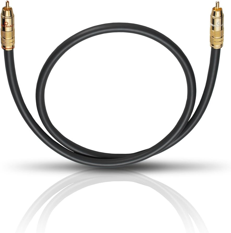 Thumbnail 1 de OEHLBACH NF 214 Subwoofer-Kabel (Cinch/RCA) – 7 Meter, Bordeaux