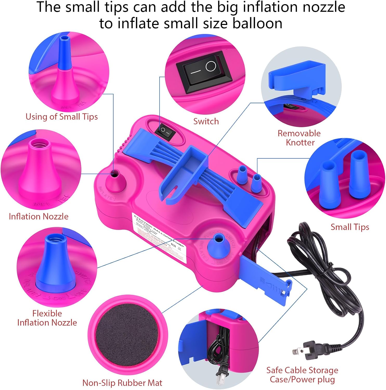 Thumbnail 3 de IDAODAN Electric Balloon Pump