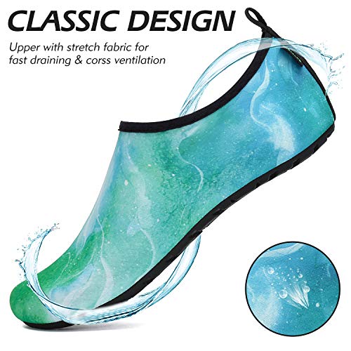 Thumbnail 2 de SAGUARO Aqua Schuhe Unisex – rutschfeste Barfußschuhe für Wasser, Aquagrün 40/41 EU
