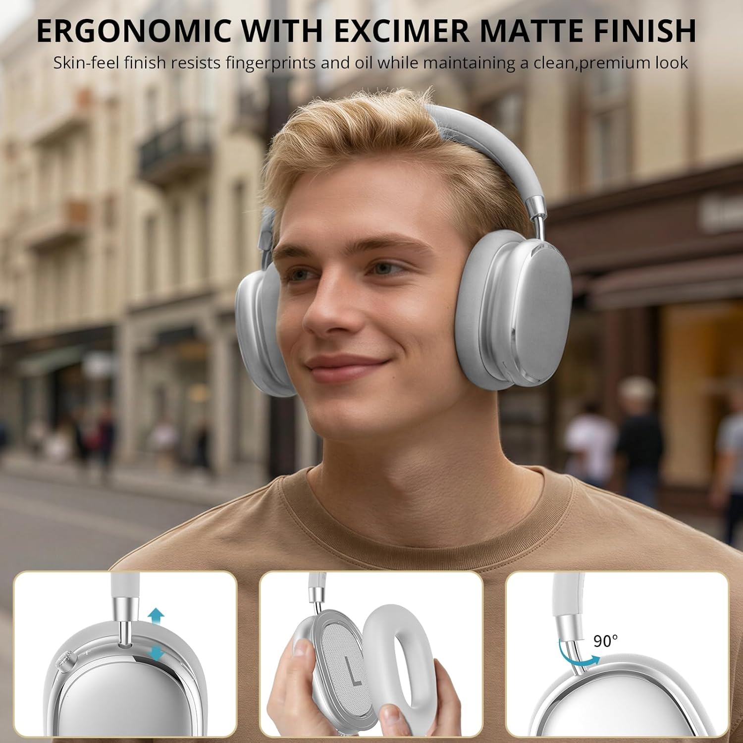 Thumbnail 6 de FOFUN NC95 65H ANC Headphones