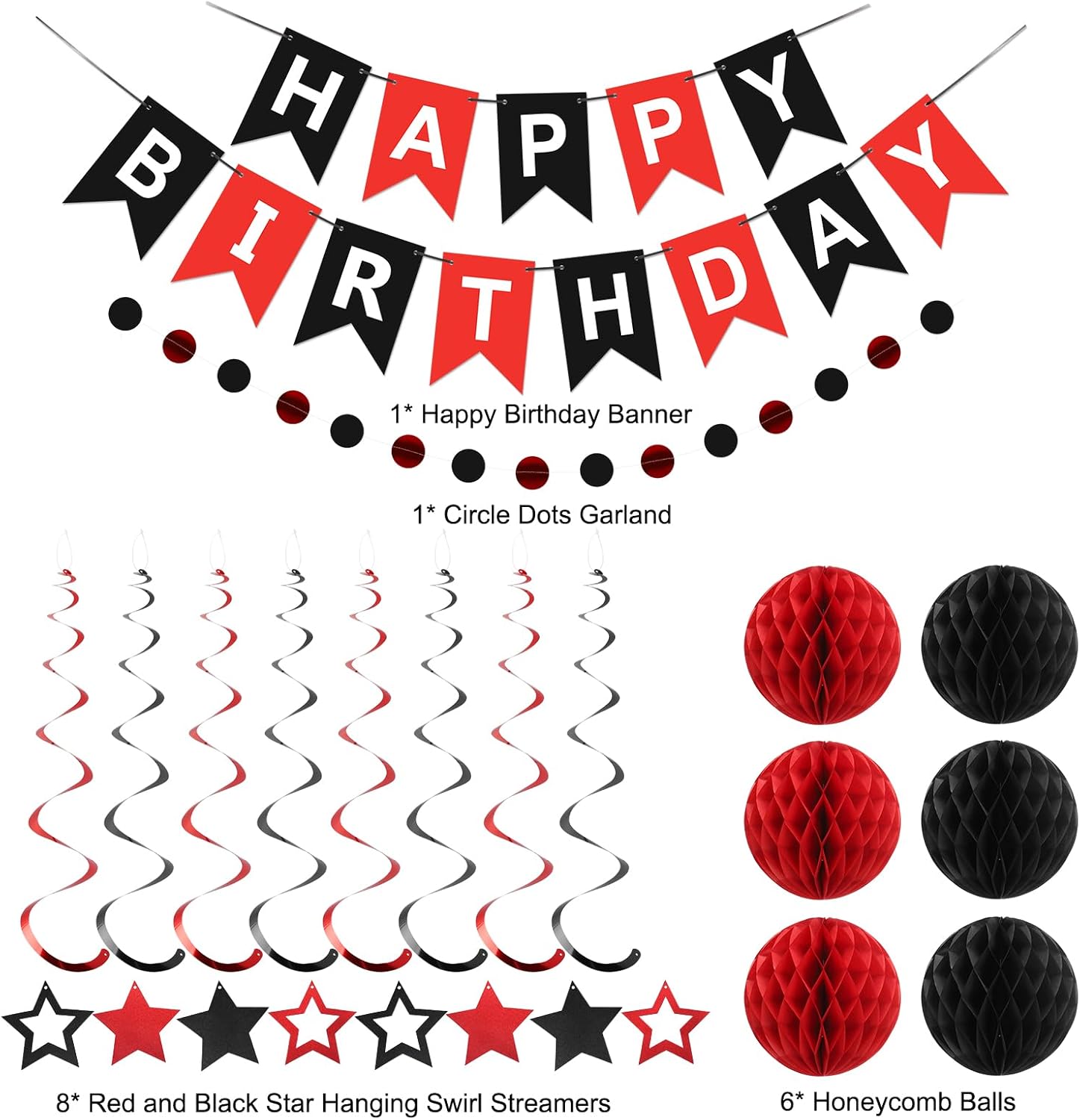 Thumbnail 5 de meowtastic Birthday Decorations Happy Birthday Banner ๐