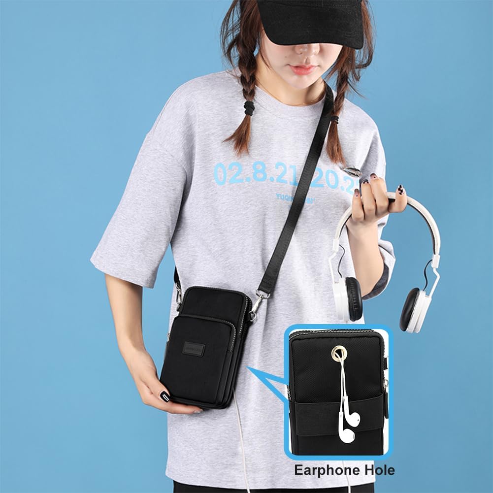 Thumbnail 1 de DuoLmi Umhängetasche Damen Klein – Multifunktionale Crossbody aus Oxfordstoff