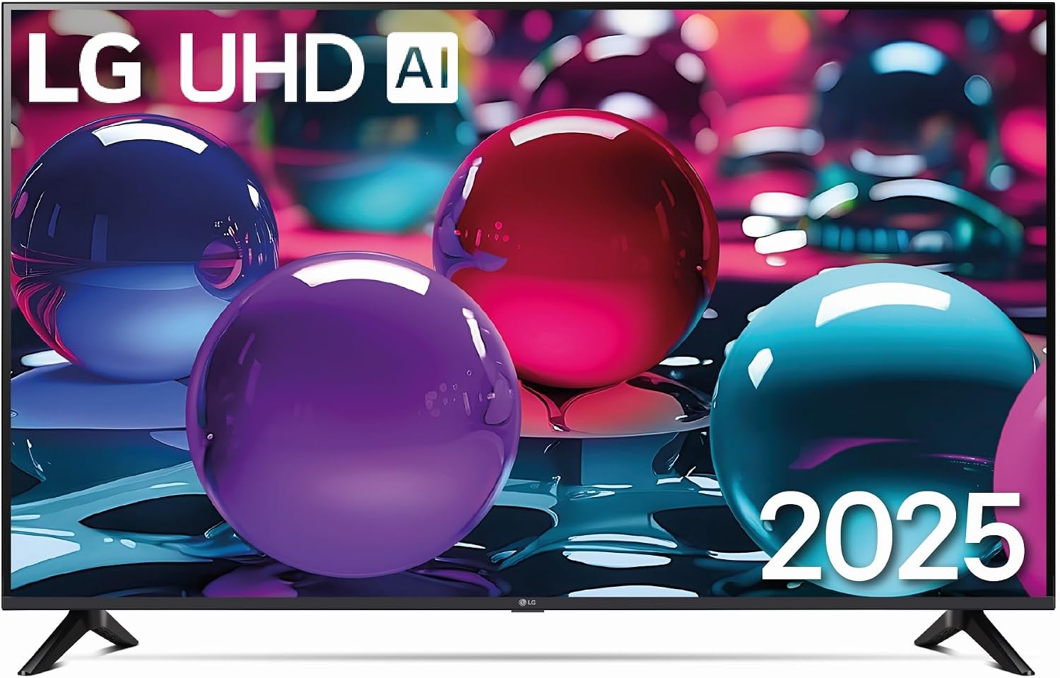 Detalle de LG 43UA73006LA 43-tums 4K-tv med webOS 25 och HDR10 Pro