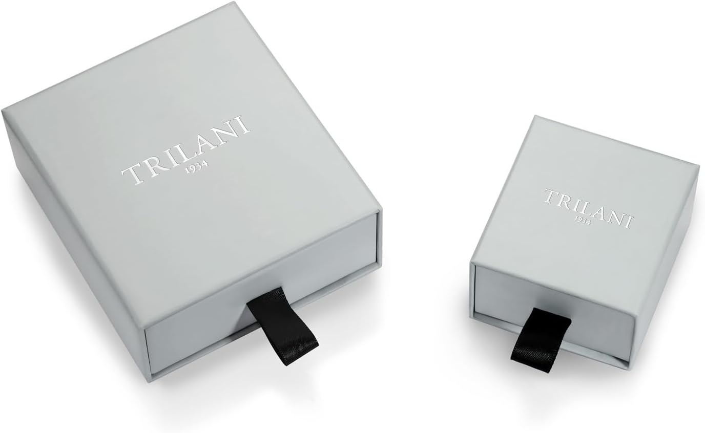 Detalle de Trilani Solitario da Donna in Argento Sterling 925: eleganza accessibile con zirconia