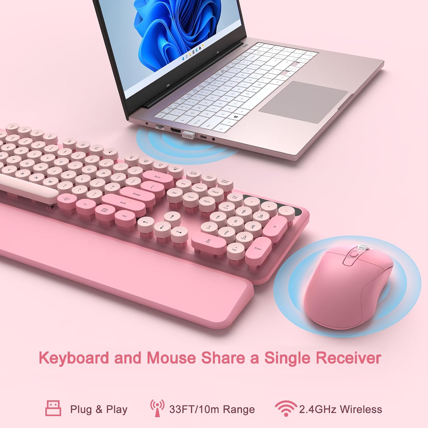 Detalle 2 de Wireless Keyboard and Mouse Combo
