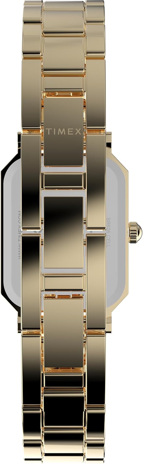 Thumbnail 2 de Timex Trend Damen-Armbanduhr TW2Y01200 – kompakte Eleganz aus goldfarbener Legierung