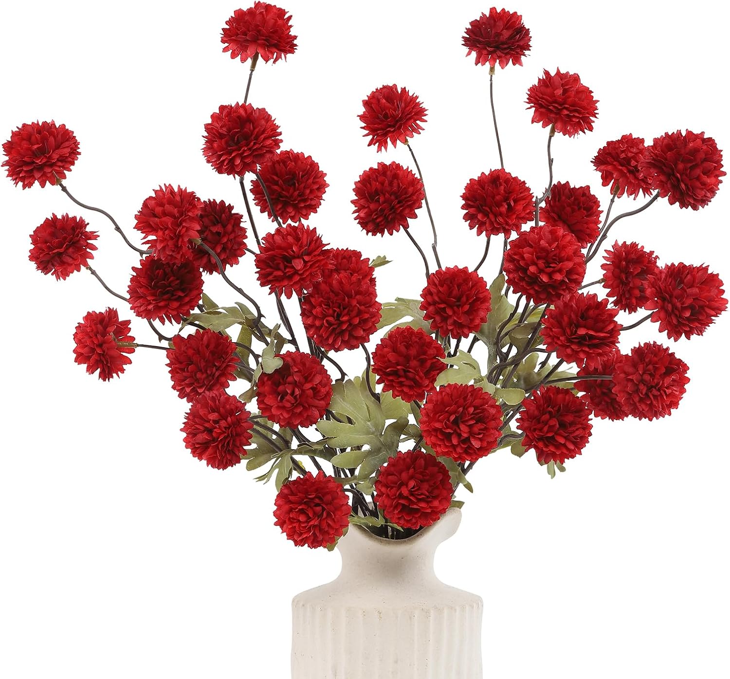 Detalle de DuHouse artificial flowers, 6 stems
