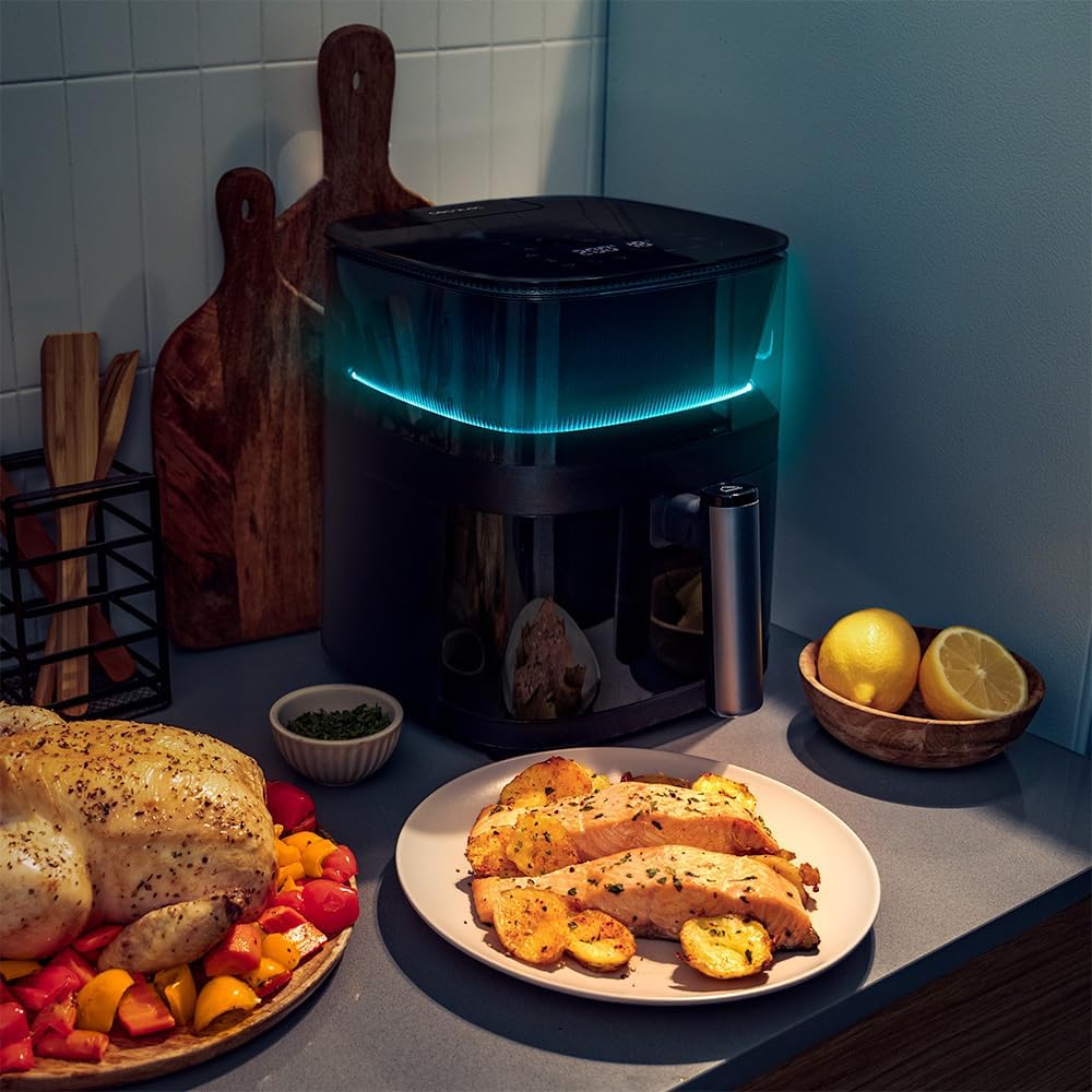 Thumbnail 1 de Cecotec Cecofry Neon 5000:Friggitrice ad aria 5 L con spruzzo d'acqua, tecnologia Healthy Crispy e PerfectCook