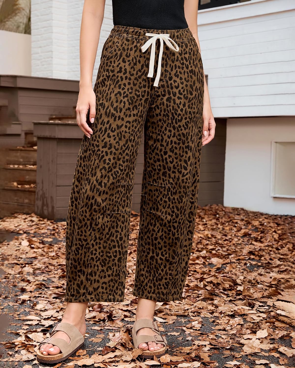 Thumbnail 1 de GRAPENT Barrel Jeans High Waisted 27" Inseam