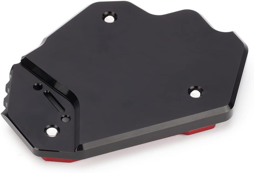 Thumbnail 6 de Modeer Estensione CNC per Cavalletto Laterale Ducati Scrambler 1100 (2017-2023) – Nero/Rosso