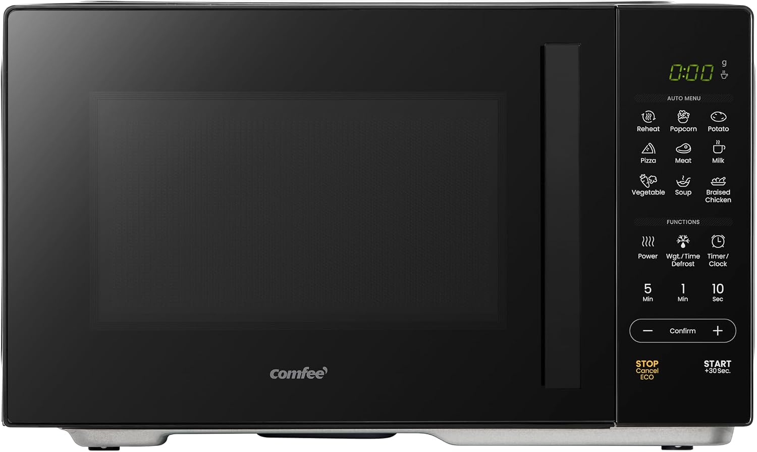 Detalle de COMFEE' 23L Digital Solo Microwave Oven CMO-E232NL(BK) review